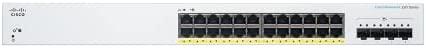 Šakotuvas Cisco CBS220 SMART 24-PORT GE POE - 4X10G SFP+
