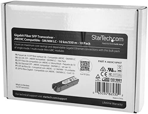 Šakotuvas Modulis SFP StarTech J4859C10PKST