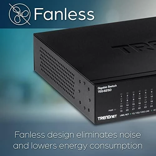 Šakotuvas Jungiklis TRENDnet 24-PORT GIGABIT DESKTOP SWITCH