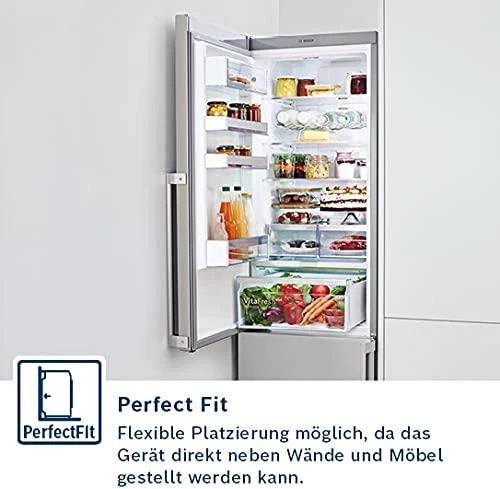 Šaldytuvas su šaldikliu BOSCH KGN33NWEB 176cm., No Frost