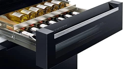 Siemens KF96RSBEA side-by-side šaldytuvas Freestanding 572 L Juodas