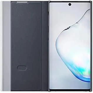 Samsung Galaxy Note10 Clear View dėklas (Juodas) ZN970CBE 