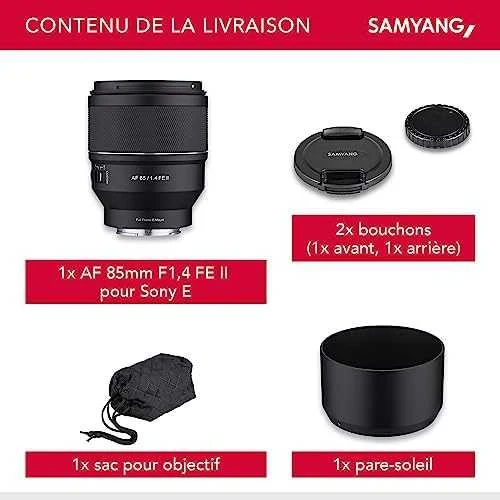 Objektyvas Samyang AF 85mm F/1.4 Sony FE II