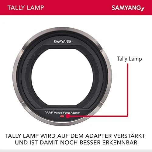 Samyang V-AF MF Adapteris