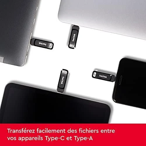 USB laikmena Sandisk Ultra Dual Drive Go 256GB