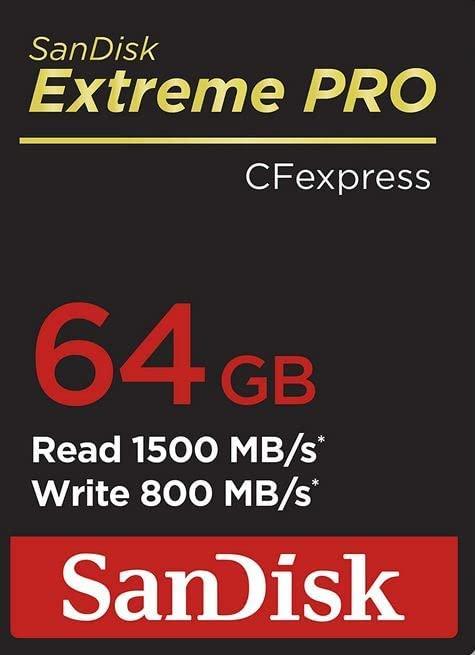 Atminties kortelė SANDISK CF EXPRESS TYPE 2 64GB EXTREME PRO