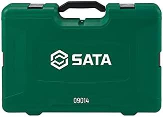 SATA Rinkinys KLUCZY 124el 1/4" 3/8" 1/2"WALIZKA