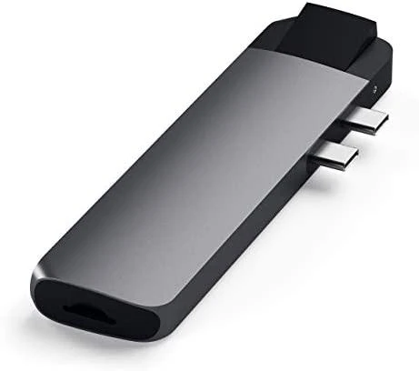 Apple Satechi USB-C Pro Hub Ethernet Space Gray adapteris