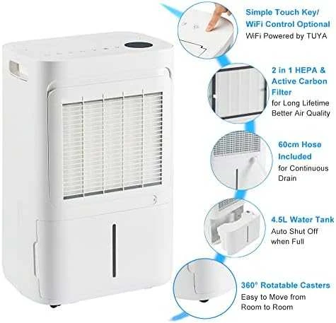 Oro sausintuvas-valytuvas Clean Air Optima CA-703