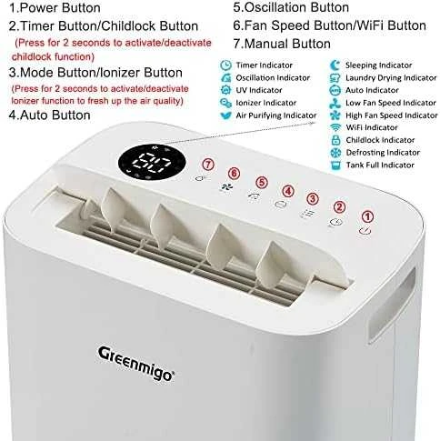 Oro sausintuvas-valytuvas Clean Air Optima CA-703