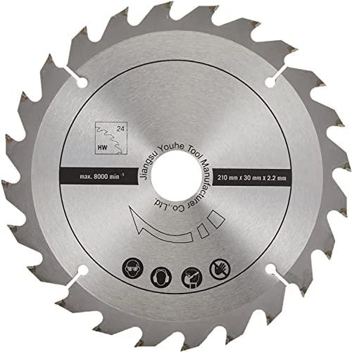 Pjovimo diskų rinkinys 3 vnt. HW Ø210x2,6/30mm Z24/48/60, Scheppach