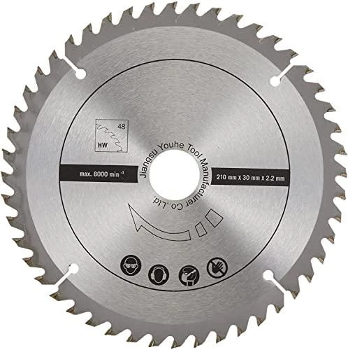 Pjovimo diskų rinkinys 3 vnt. HW Ø210x2,6/30mm Z24/48/60, Scheppach