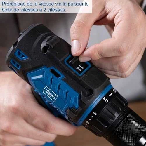 Akumuliatorinis suktuvas/gręžtuvas BC-DD60-X 20V, korpusas, Scheppach