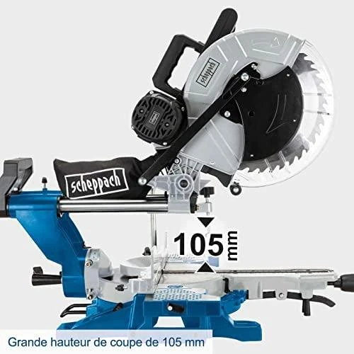 Skersinio pjovimo staklės HM140L + papildomas pjovimo diskas, Scheppach