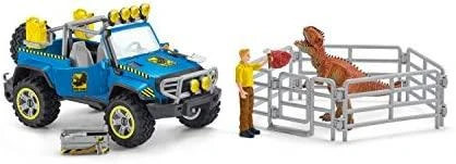 Schleich Figūrėlė su visureigiu ir dinozauru 41464