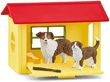 SCHLEICH FARM WORLD figūrėlė - Šuns būda