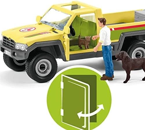 SCHLEICH FARM WORLD Veterinaro Apsilankymas Ūkyje