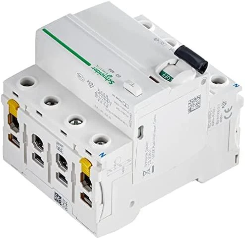 Schneider Electric Schneider Liekamosios srovės grandinės pertraukiklis 4P 40A 0,03A tipas A iID - A9Z21440