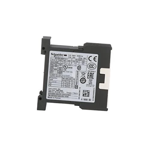 Schneider Electric Schneider Maitinimo kontaktorius 12A 3P 24V DC 0Z 1R (LP1K1201BD)