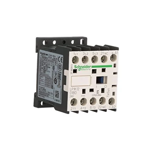 Schneider Electric Schneider Maitinimo kontaktorius 12A 3P 24V DC 0Z 1R (LP1K1201BD)
