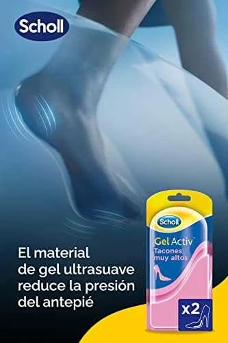 "Scholl GelActive" vidpadžiai ekstremaliems kulniukams 35-40,5 dydžio