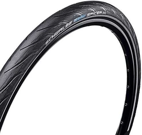 Schwalbe SPICER PLUS 35-622 PunctureGuard Žalias juodas+reflective stripe