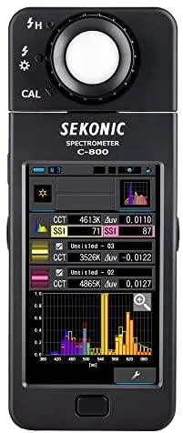 Žiūronai Sekonic C-800 SpectroMaster šviesos matuoklis