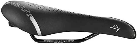 Selle Italia balnas PARDUODA ITALIA LADY GEL FLOW L (id atitikimas - L2) Mangane Tube 7, fiber-tek, 310g juoda (NAUJA)