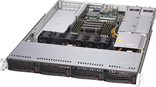 Serveris Super Micro Computer Supermicro A+ Server 1014S-WTRT Socket SP3 Stovas (1U) Juoda