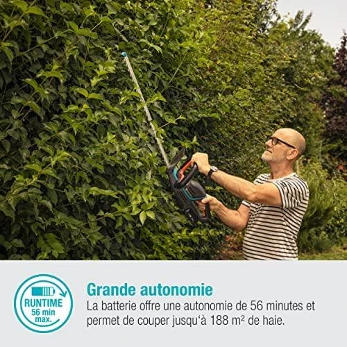 Gardena Akumuliatorinės gyvatvorių žirklės "ComfortCut 60/18V P4A"