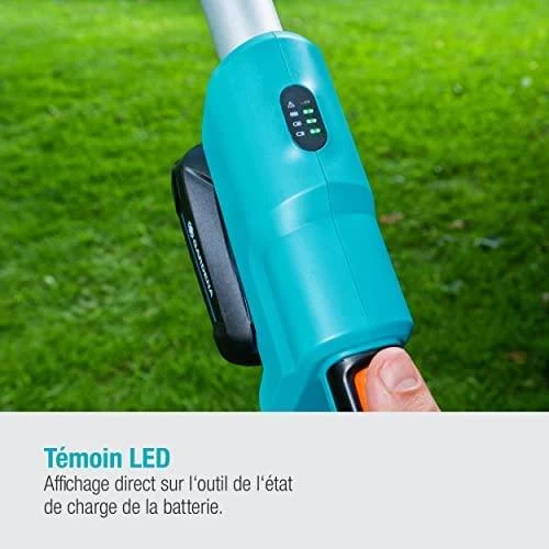 Akumuliatorinės teleskopinės gyvatvorių žirklės Gardena THS 42/18V P4A