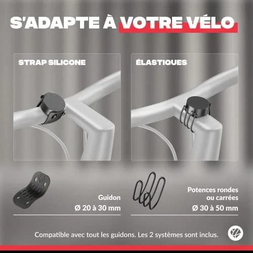 Shapeheart Telefono dėklas dviračiui, motociklui, motoroleriui ŠAPEHEART BIKE RAMZ RAM.M < 14,7 cm (NEI)