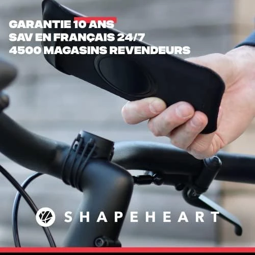 Shapeheart Telefono dėklas dviračiui, motociklui, motoroleriui ŠAPEHEART BIKE RAMZ RAM.M < 14,7 cm (NEI)