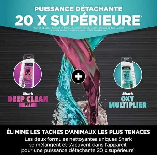 Dulkių siurblys Shark StainStriker HairPro PX250EUT sidabrinė