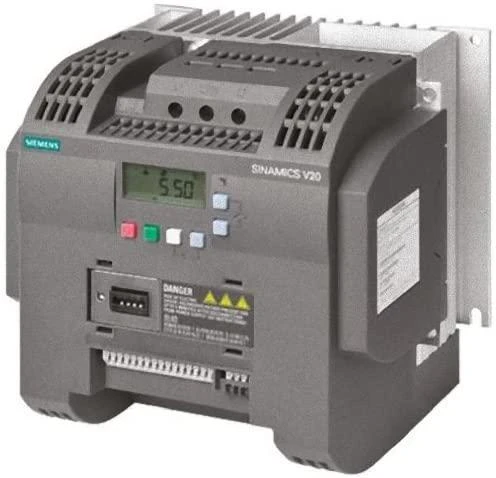 Siemens Inverter Uwe = 400V, Uwy = 3x400V / 12,5A 5.5kW Sinamics V20 (6SL3210- 5BE25- 5UV0)