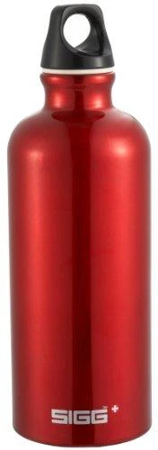 Gertuvė SIGG Alu Drinking Traveller 0.6L, raudona