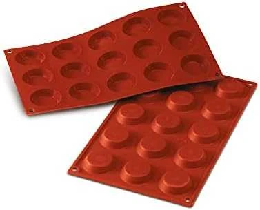 Silikomart silikoninė forma midi kanelėms 15dalių (d4,5xh4,5cm)