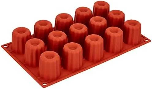 Silikomart silikoninė forma midi kanelėms 15dalių (d4,5xh4,5cm)