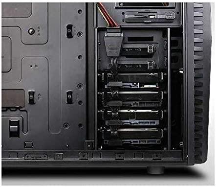 SilverStone SATA 15-pin - SATA 15-pin x4, 0.19m, Juodas (SSTCP06E4SATAIIAnschlusskabel)