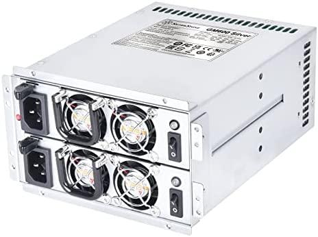 SilverStone SST-GM600-S redundantes Serverpower supply - 2x 600 Watt