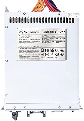 SilverStone SST-GM600-S redundantes Serverpower supply - 2x 600 Watt