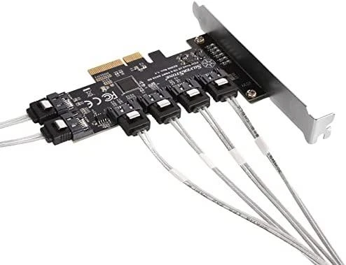 Kontroler SilverStone PCIe 3.0 x4 - 6x SATA III (SST-ECS06)