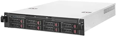Serveris SilverStone RM22-308 Rackmount Server Gehäuse, 2U, E-ATX - juodas