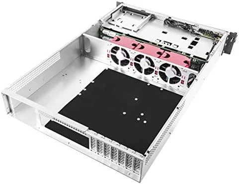Serveris SilverStone RM22-308 Rackmount Server Gehäuse, 2U, E-ATX - juodas