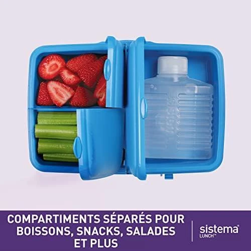 Sistema SISTEMA Food Container Slimline Quaddie 1,5L (3965)