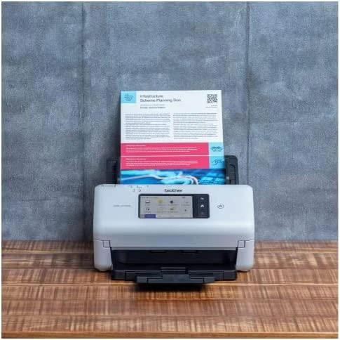 Skeneris Dokumentų skaitytuvas - Brother ADS-4700W ADF, 80ipm, 600x600 DPI, Juoda