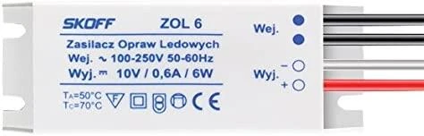 SKOFF LED maitinimo šaltinis 10V ZOL 7 / 10V-7W