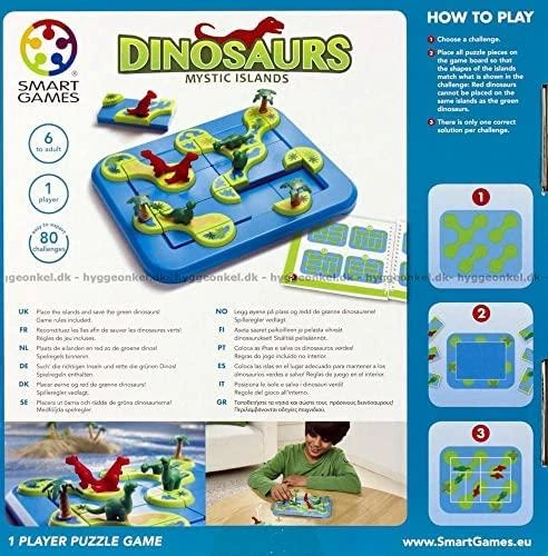 Smart Games Išmanieji žaidimai Išmanieji žaidimai – Dinozaury