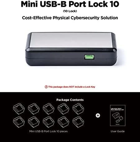 Klaviatūra Smart Keeper Smartkeeper Smartkeeper UL04P1GN bloker portów Blokada portu Žalias 10 vnt.