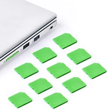 Šakotuvas Smart Keeper Smartkeeper SmartKeeper Mini "SD Port" Blocker grün 10 Stk.